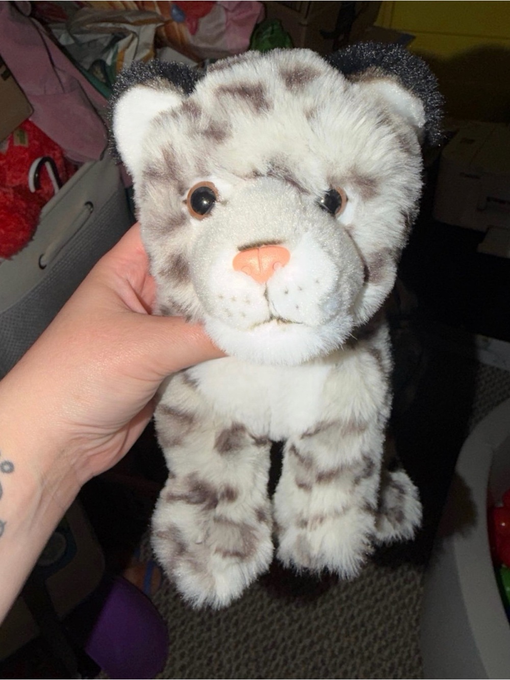 Plush Snow Leopard Stuffed Animal